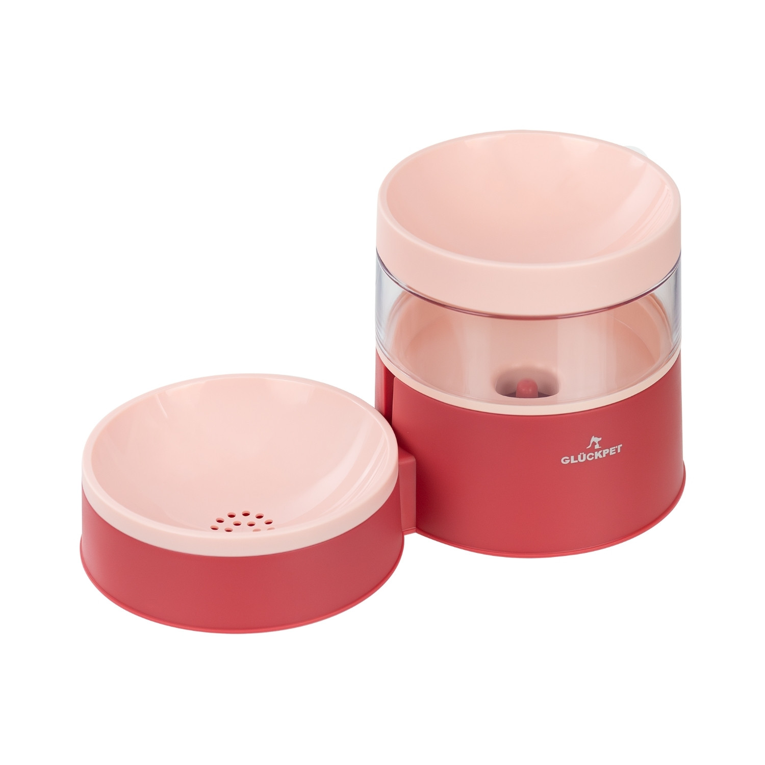 Comedero y Bebedero Automático para Gatos 1L Glückpet Comederos para Perros y Gatos 1